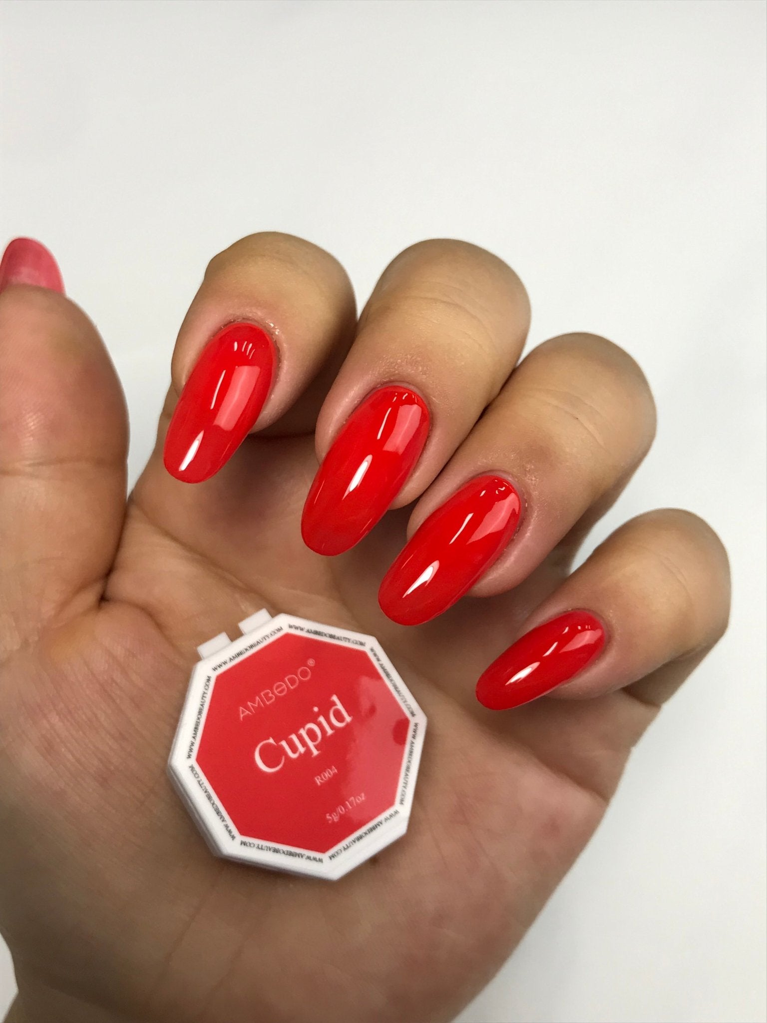 DIY Gel Capsule Refills: Red Reign (Red/Orange) - Ambedobeauty