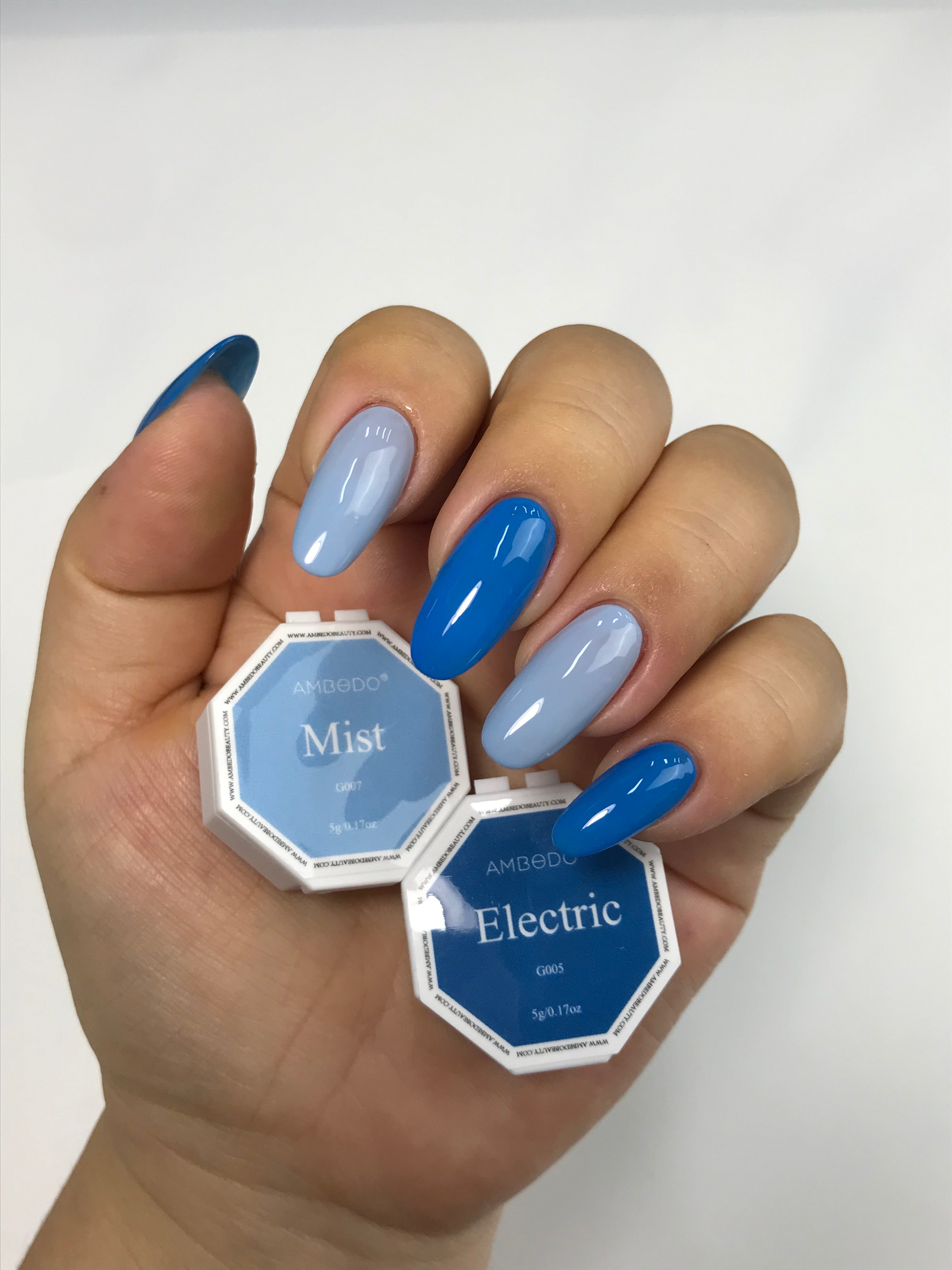 DIY Gel Refill Capsules: Misty Coast (Blue/Green/Grey)