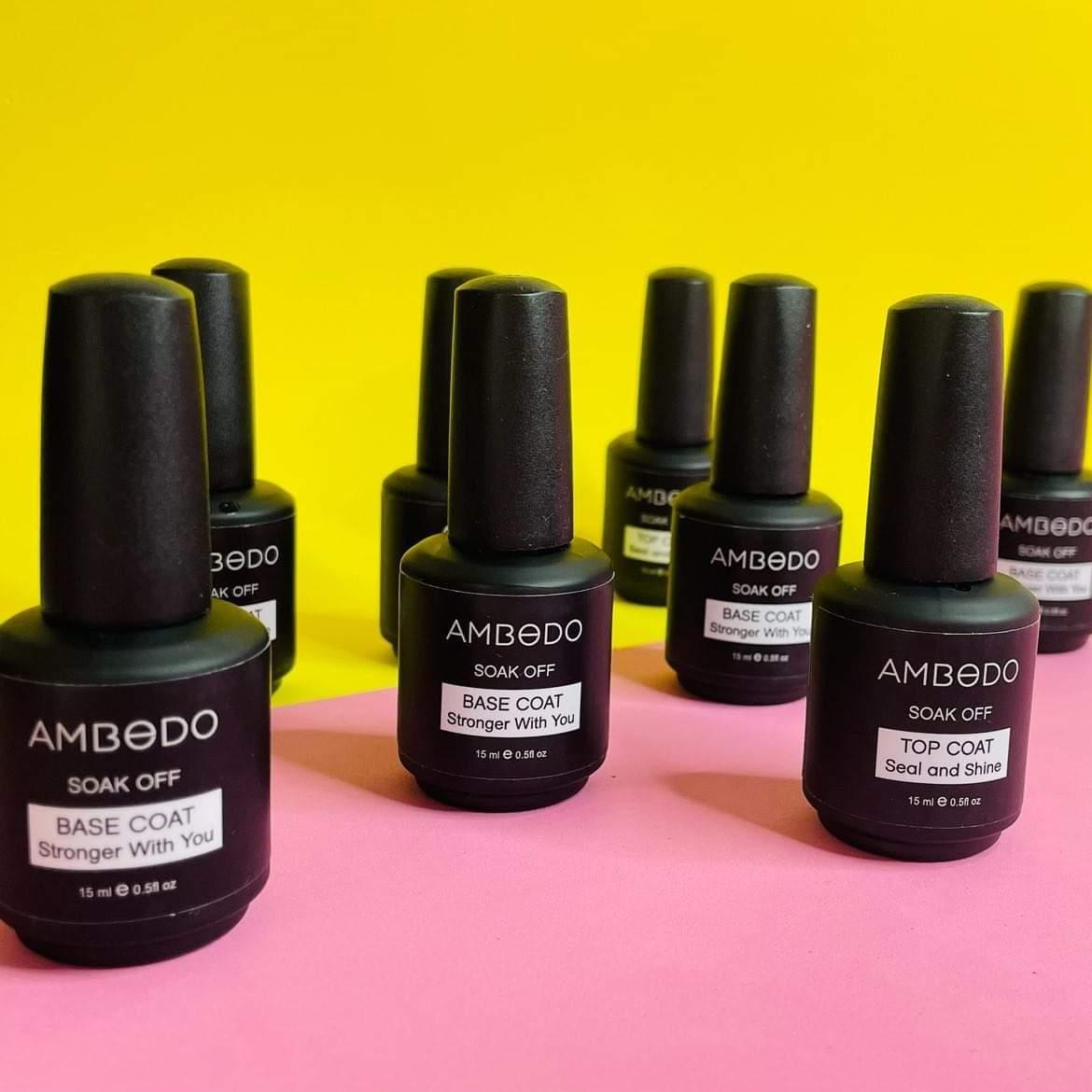 Ambedobeauty Nail Care Soak Off Stronger With You Base Coat - 15ml